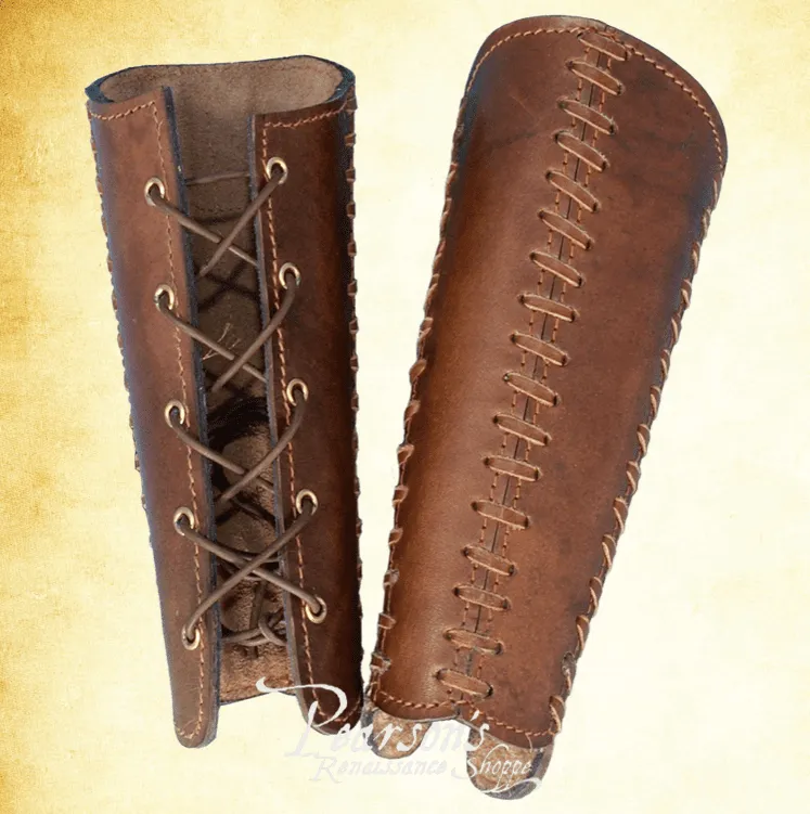 Squires Leather Bracers