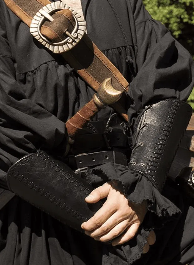 Squires Leather Bracers