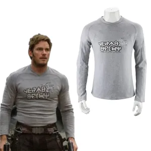 Star-Lord Costume Top Peter Jason Quill Guardians of the Galaxy Vol 2 Cosplay Long Sleeve Shirt