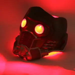 Star-Lord LED Eye Mask Lights Glow Helmet Infinity War Peter Quill Superhero Cosplay