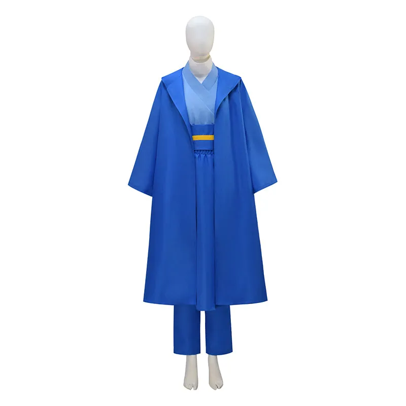 Star Wars Andor Season 1 Leida Mothma Cosplay Costume Blue Halloween Full Set ACcosplay