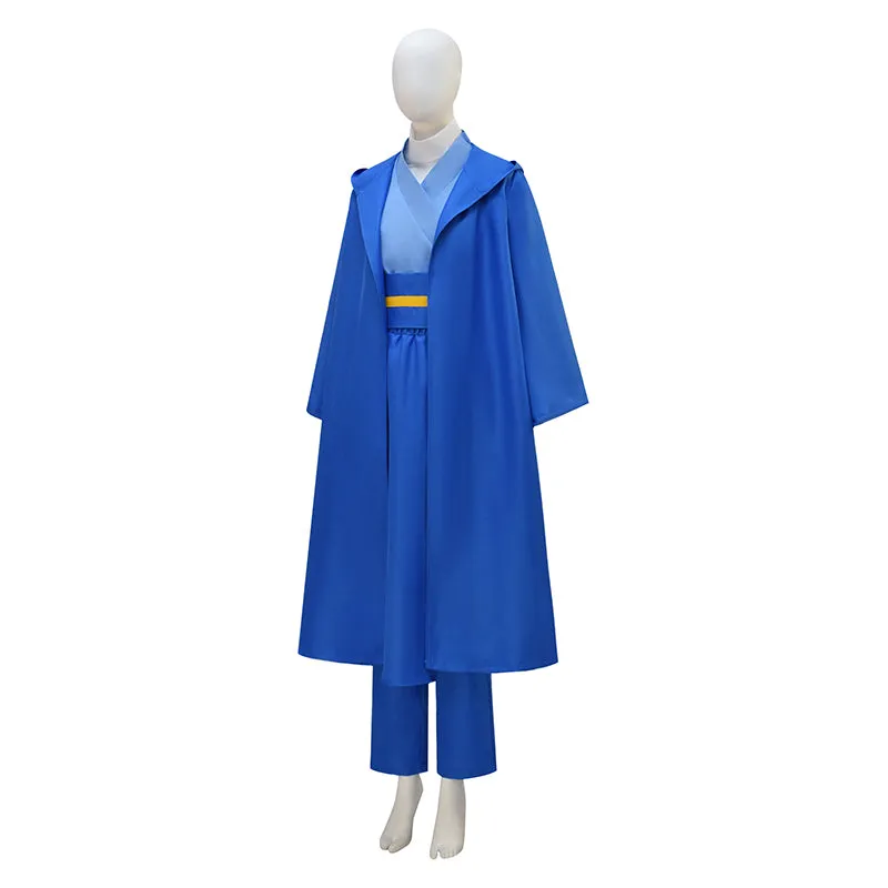 Star Wars Andor Season 1 Leida Mothma Cosplay Costume Blue Halloween Full Set ACcosplay