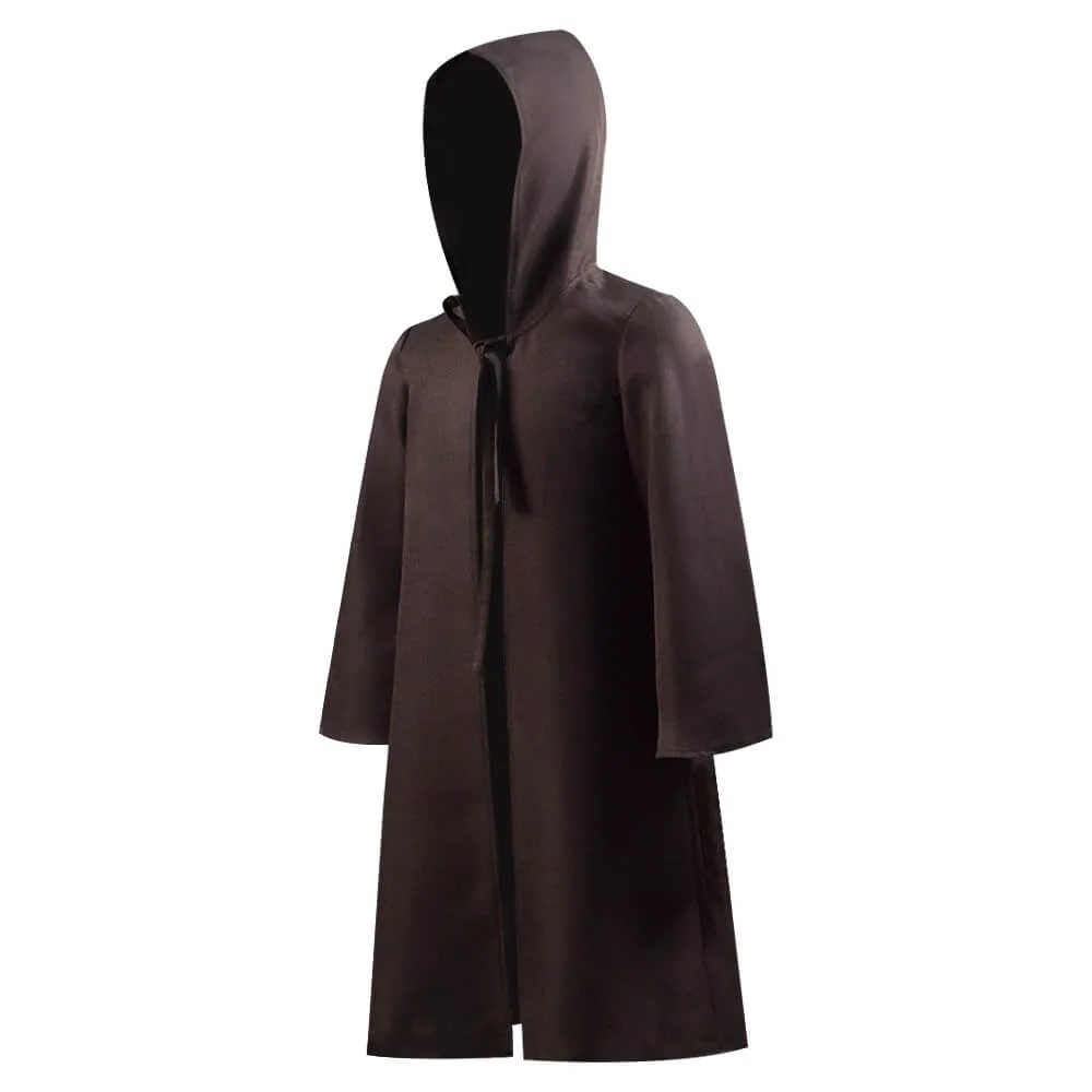 Star Wars Costumes Kids Obi-Wan Cosplay Costume Full Set Jedi Tunic Cloak Outfit Deluxe