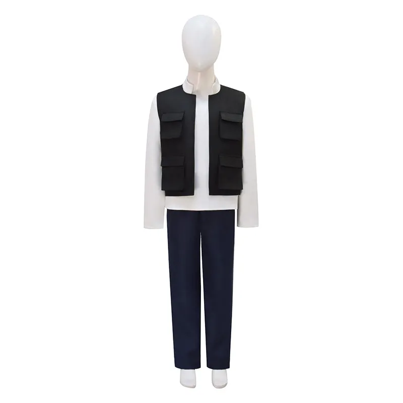 Star Wars Han Solo Cosplay Costume Halloween Kids Outfit ACcosplay