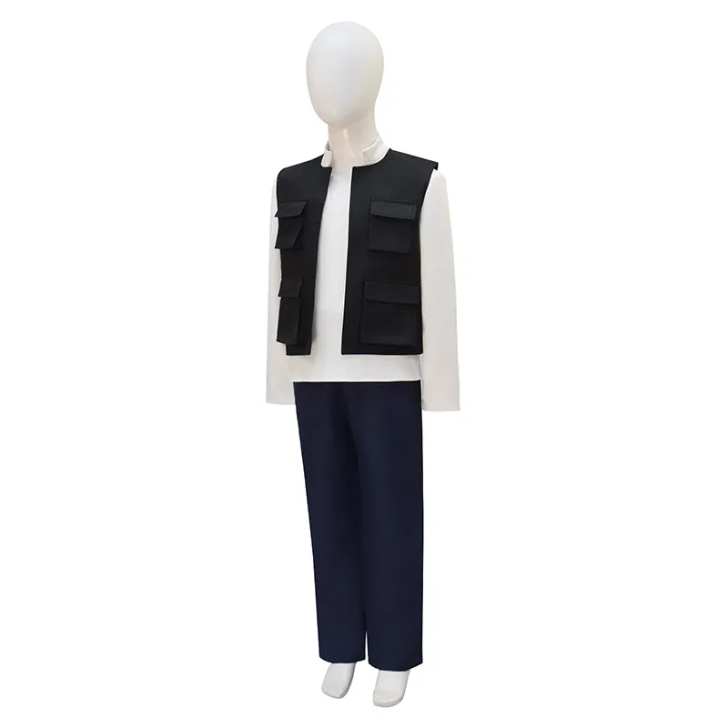 Star Wars Han Solo Cosplay Costume Halloween Kids Outfit ACcosplay