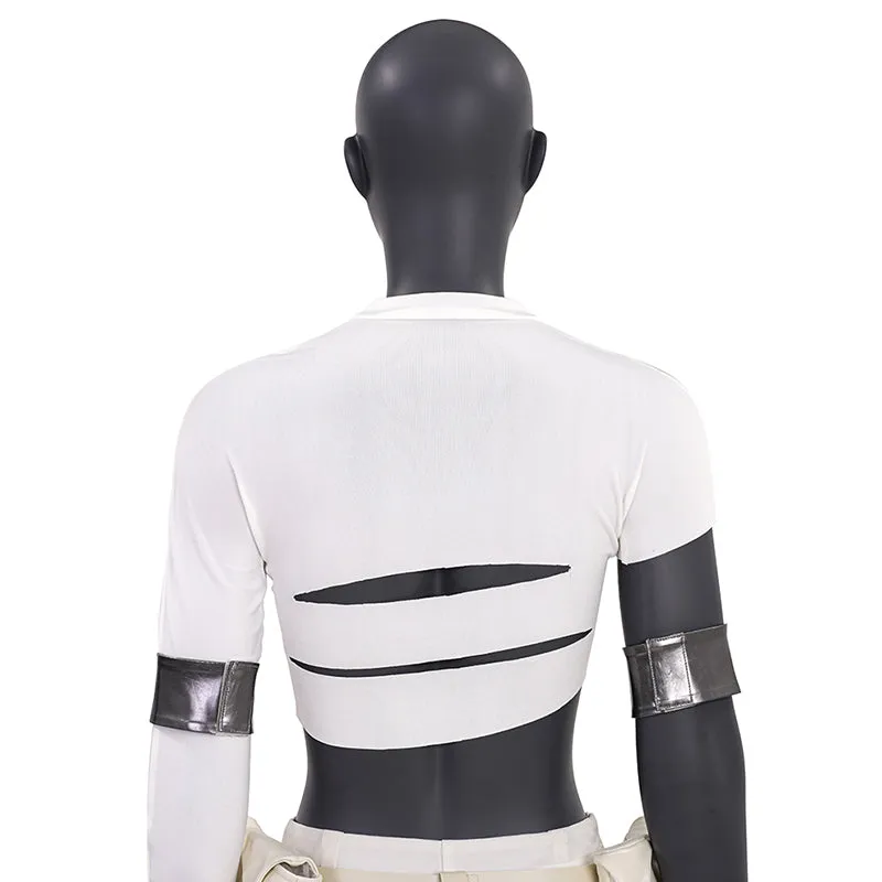 Star Wars Padme Amidala White Cosplay Costume Attack of the Clones Halloween Suit ACcosplay