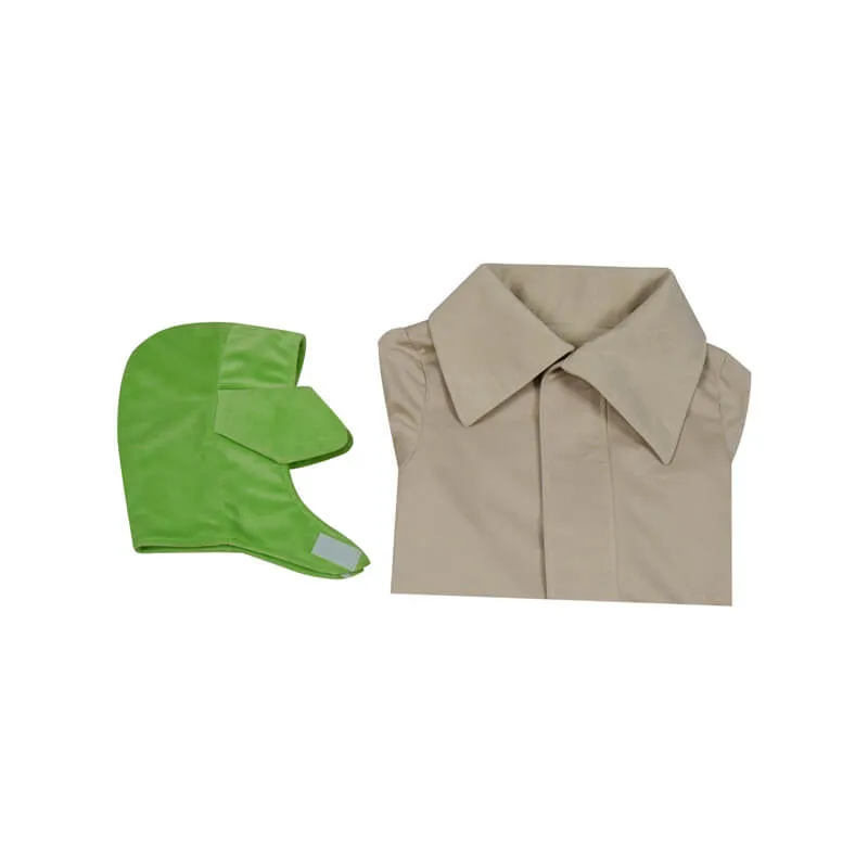 Star Wars The Mandalorian Baby Yoda Cosplay Costume Adult Kids New Version