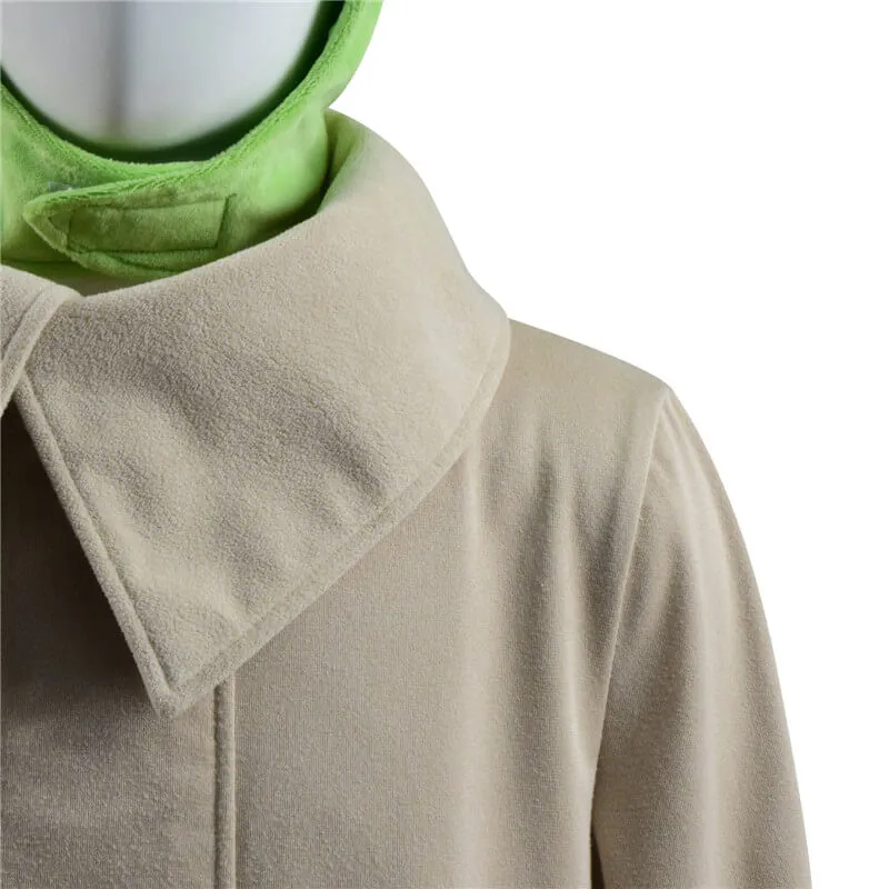 Star Wars The Mandalorian Baby Yoda Cosplay Costume Adult Kids New Version