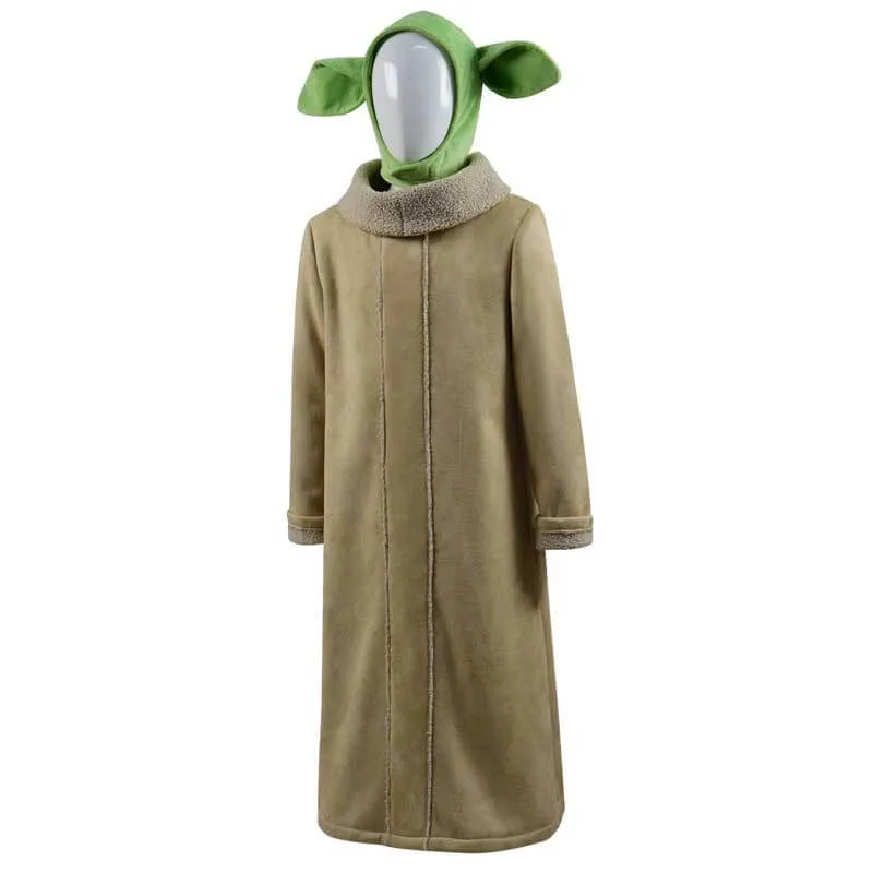 Star Wars The Mandalorian Baby Yoda Cosplay Costume Coat Outfit For Sale