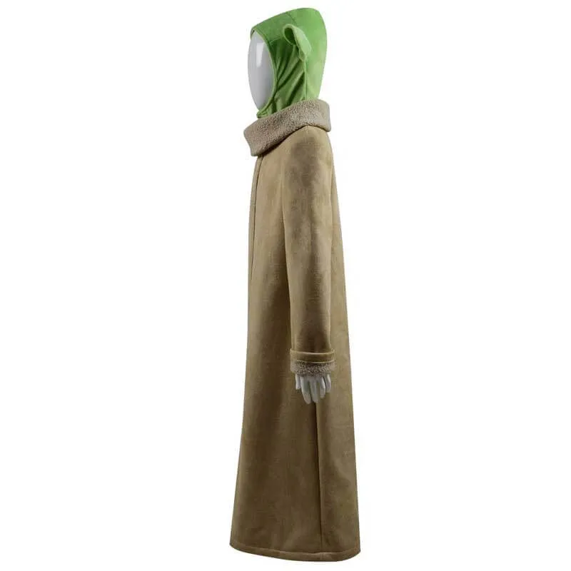 Star Wars The Mandalorian Baby Yoda Cosplay Costume Coat Outfit For Sale