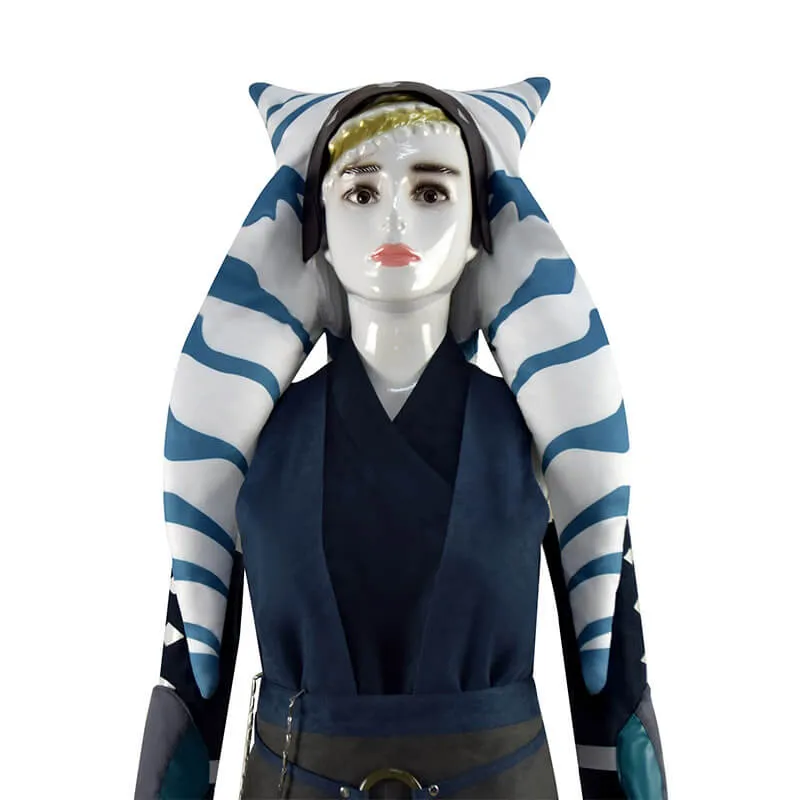 Star Wars The Mandalorian S2 Ahsoka Tano Cosplay Costume Halloween Carnival Outfit