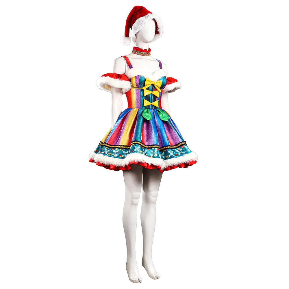 Starry Christmas Suit Who Colorful Christmas Outfit ACcosplay