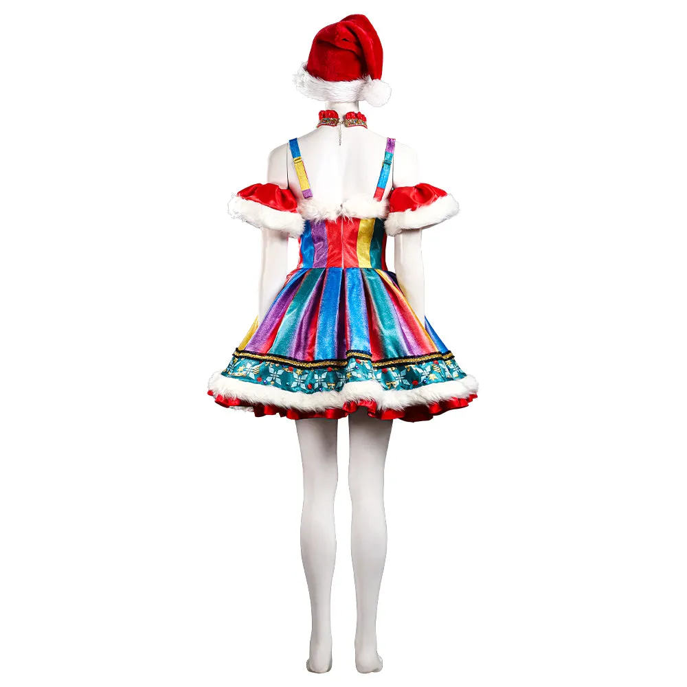 Starry Christmas Suit Who Colorful Christmas Outfit ACcosplay
