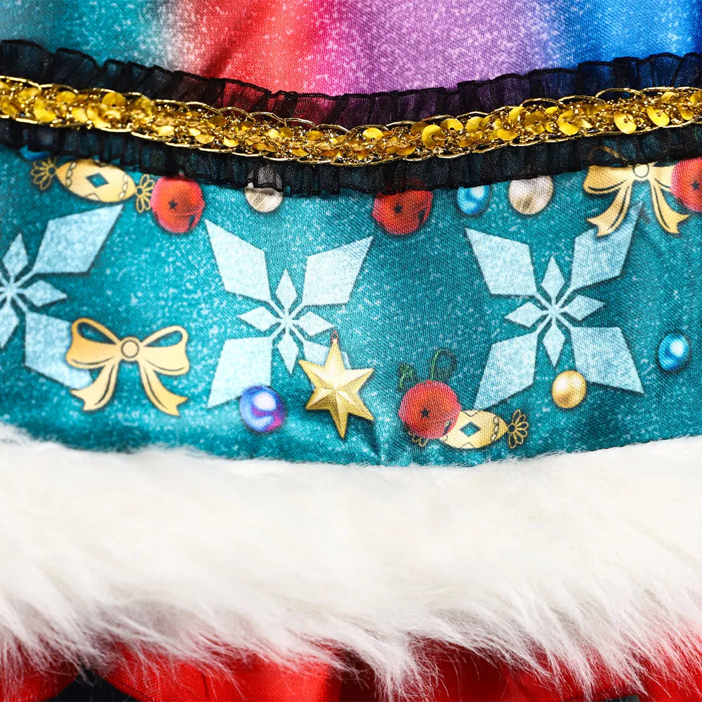 Starry Christmas Suit Who Colorful Christmas Outfit ACcosplay