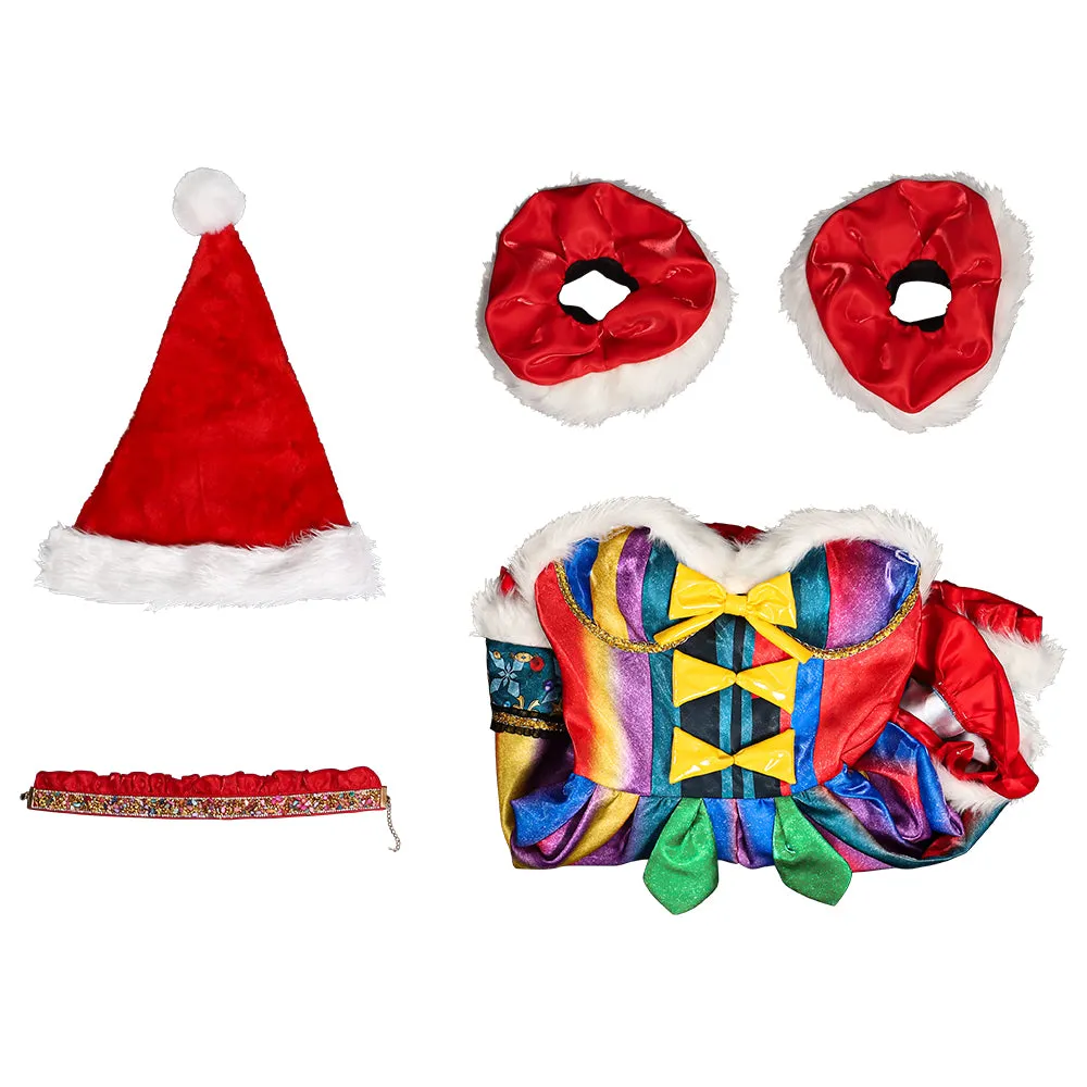 Starry Christmas Suit Who Colorful Christmas Outfit ACcosplay