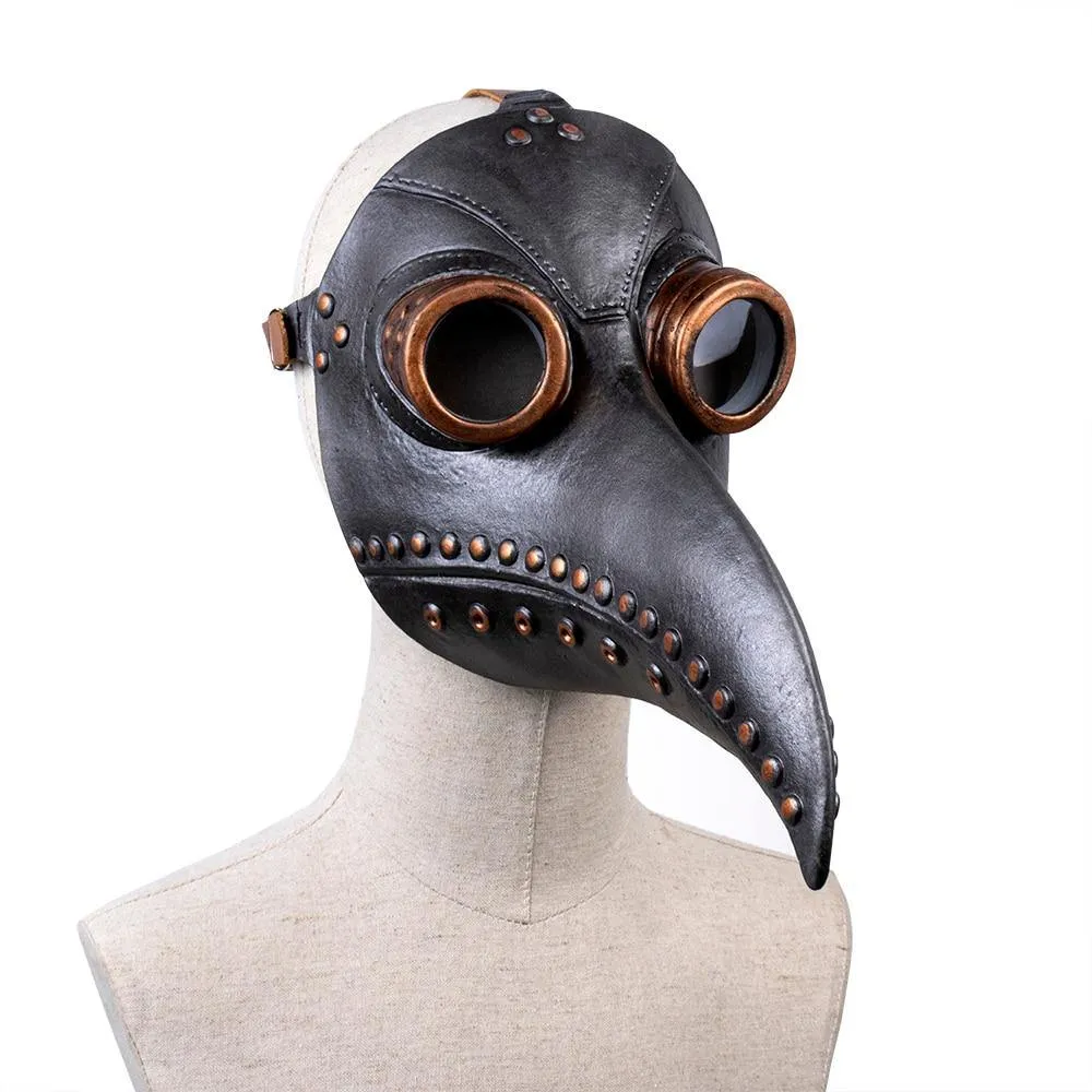 Steampunk Plague Doctor Mask Cosplay Game Costume Prop | Choose from Six Mask Styles