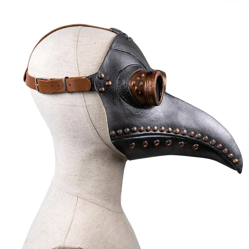 Steampunk Plague Doctor Mask Cosplay Game Costume Prop | Choose from Six Mask Styles
