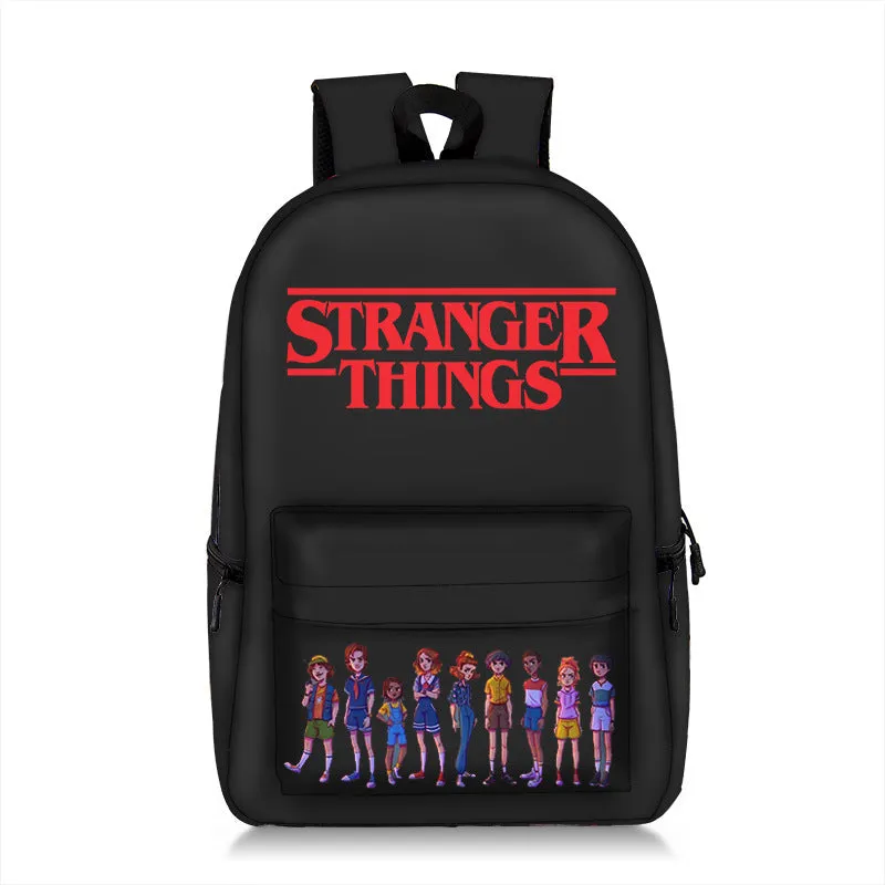 Stranger Things Backpack School Bag fashion Print Youth Bag Ideal Present