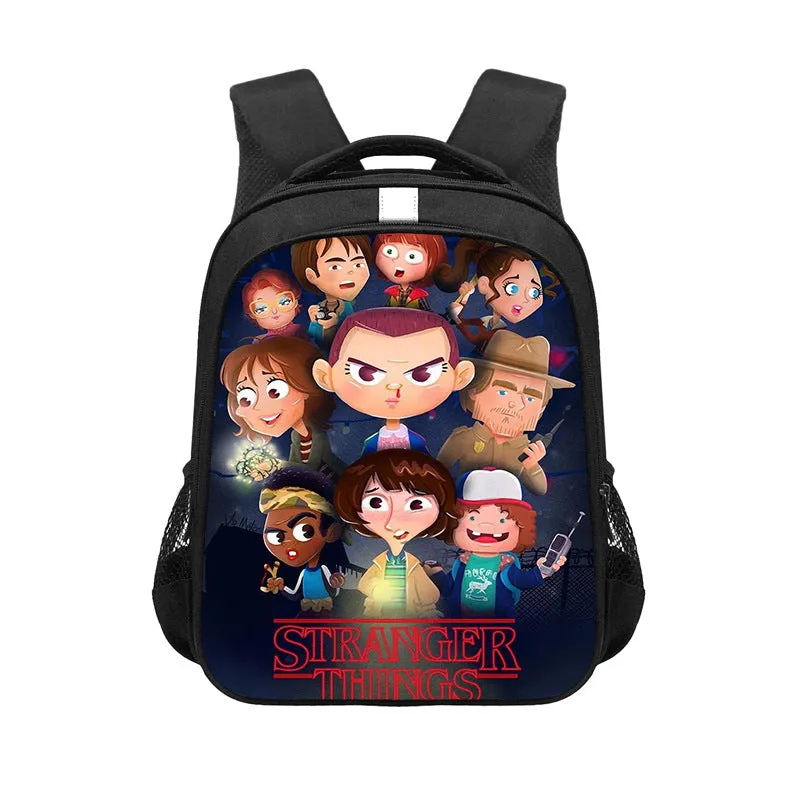 Stranger Things Season 4 Backpack School Bag Teen Girls Boys Bookbag Student Bag Ideal Present