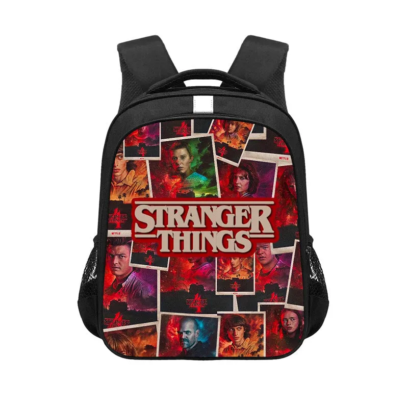 Stranger Things Season 4 Backpack School Bag Teen Girls Boys Bookbag Student Bag Ideal Present