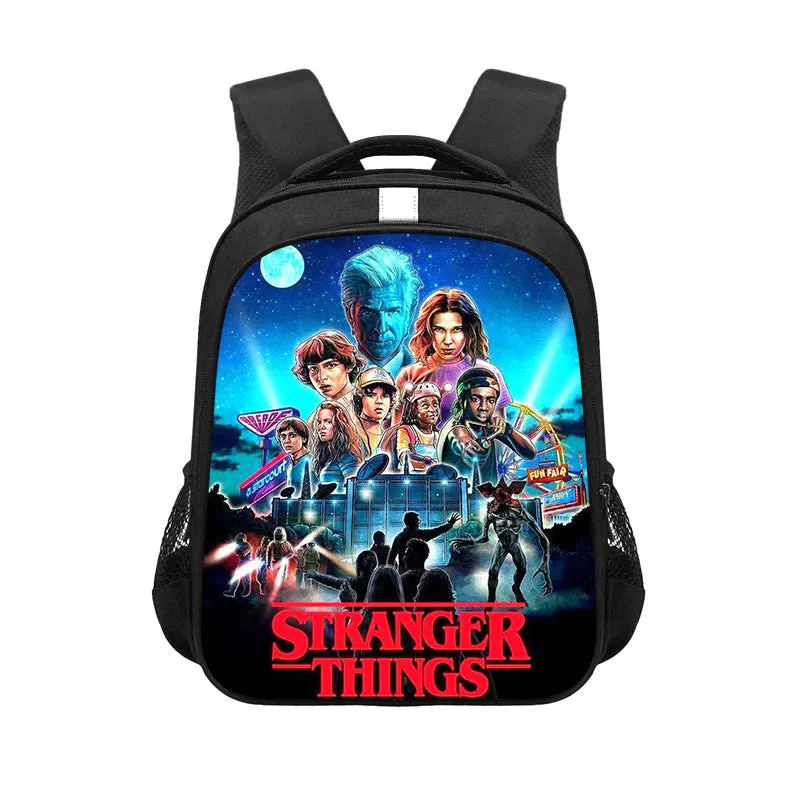 Stranger Things Season 4 Backpack School Bag Teen Girls Boys Bookbag Student Bag Ideal Present