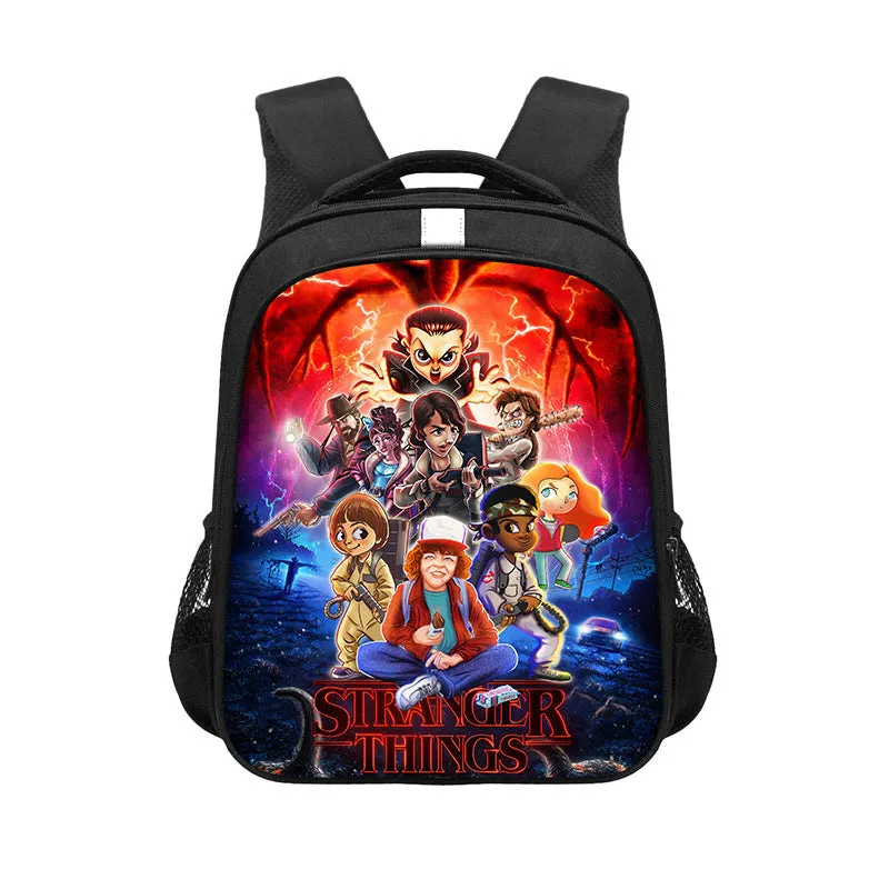 Stranger Things Season 4 Backpack School Bag Teen Girls Boys Bookbag Student Bag Ideal Present