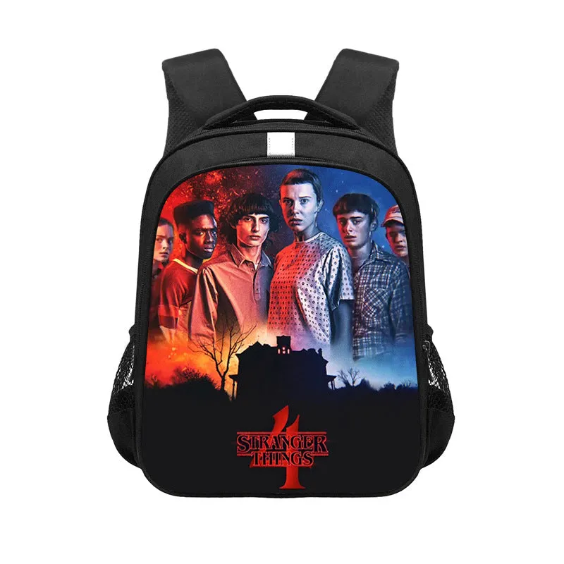 Stranger Things Season 4 Backpack School Bag Teen Girls Boys Bookbag Student Bag Ideal Present