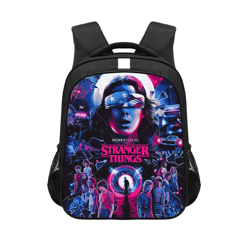 Stranger Things Season 4 Backpack School Bag Teen Girls Boys Bookbag Student Bag Ideal Present