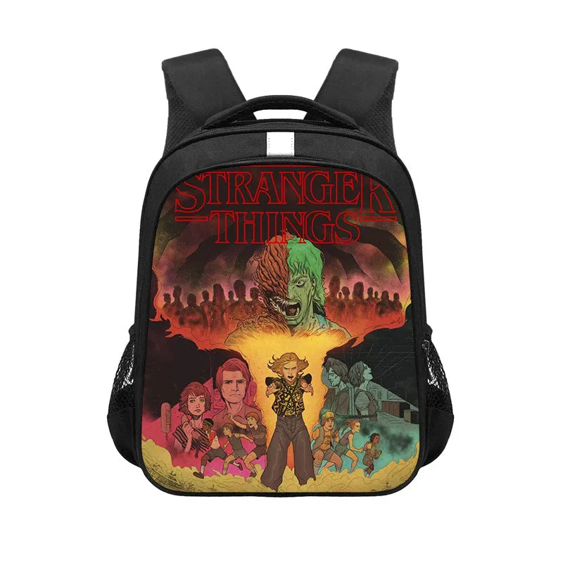 Stranger Things Season 4 Backpack School Bag Teen Girls Boys Bookbag Student Bag Ideal Present