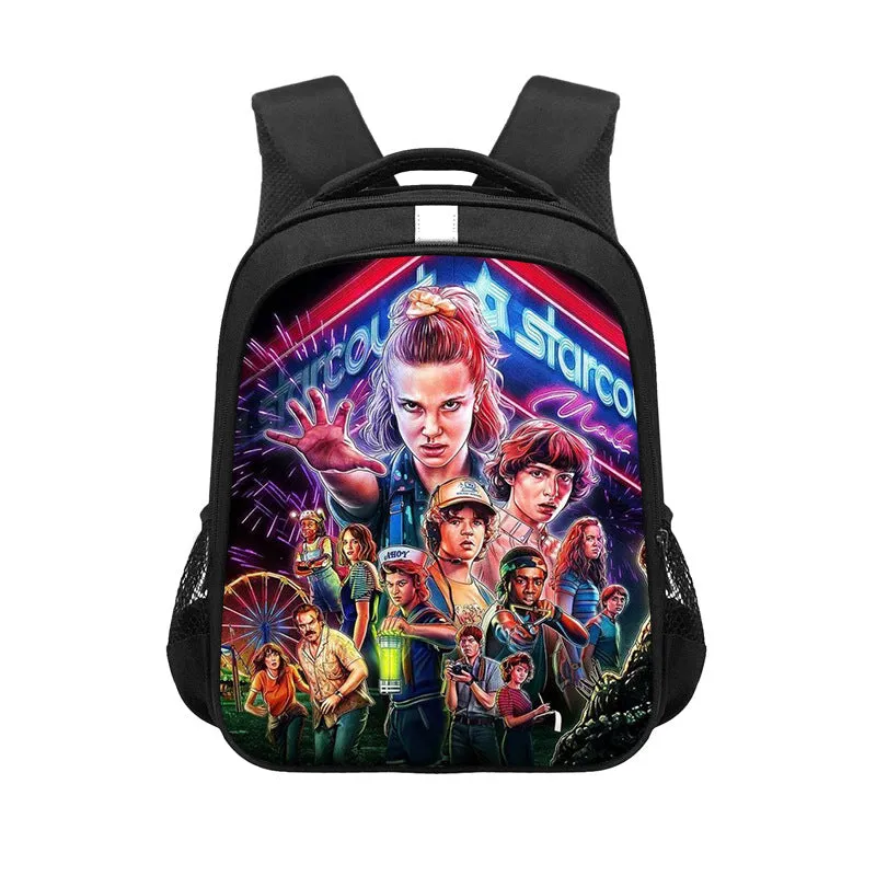 Stranger Things Season 4 Backpack School Bag Teen Girls Boys Bookbag Student Bag Ideal Present