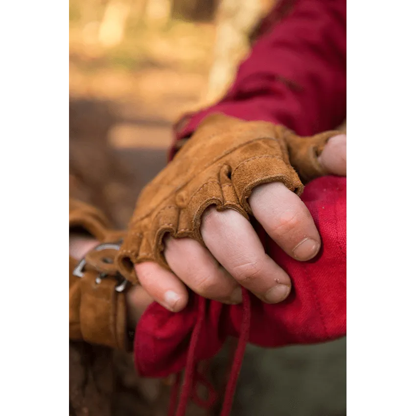 Suede Celtic Gloves