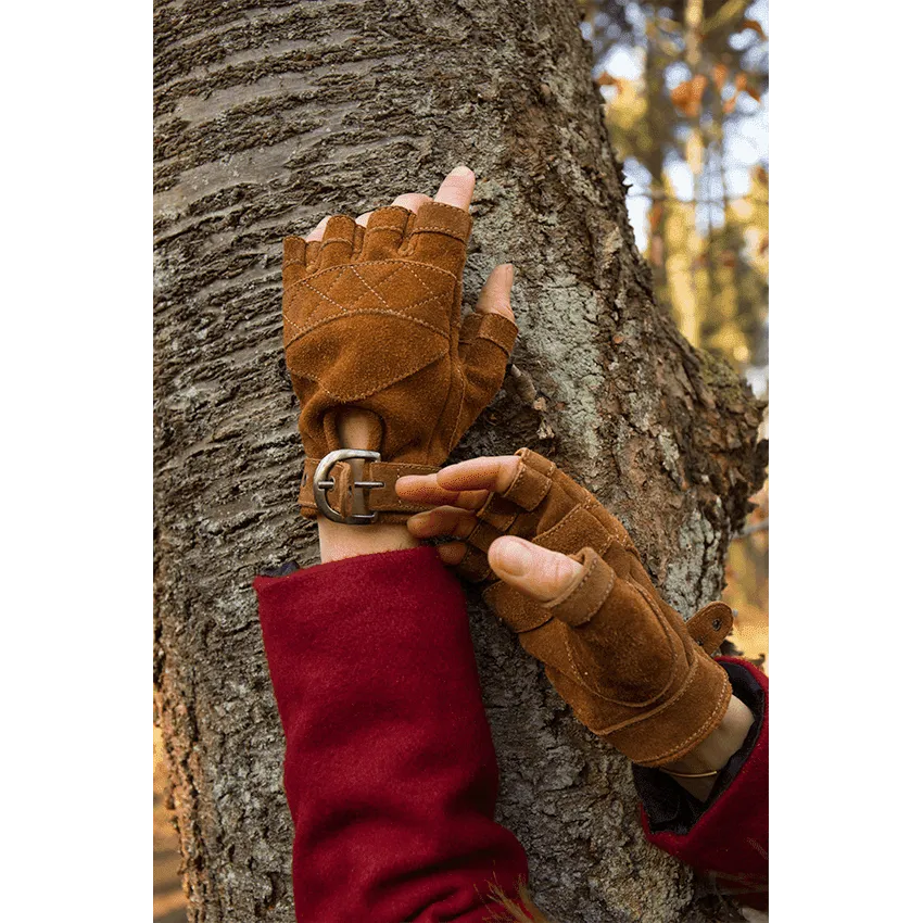 Suede Celtic Gloves