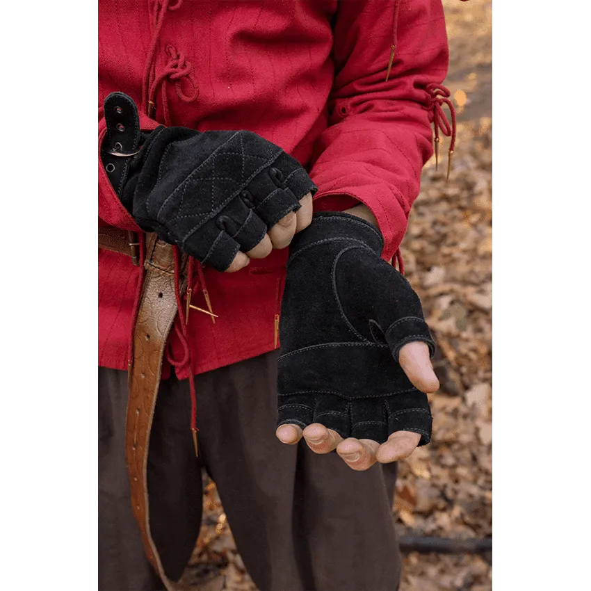 Suede Celtic Gloves