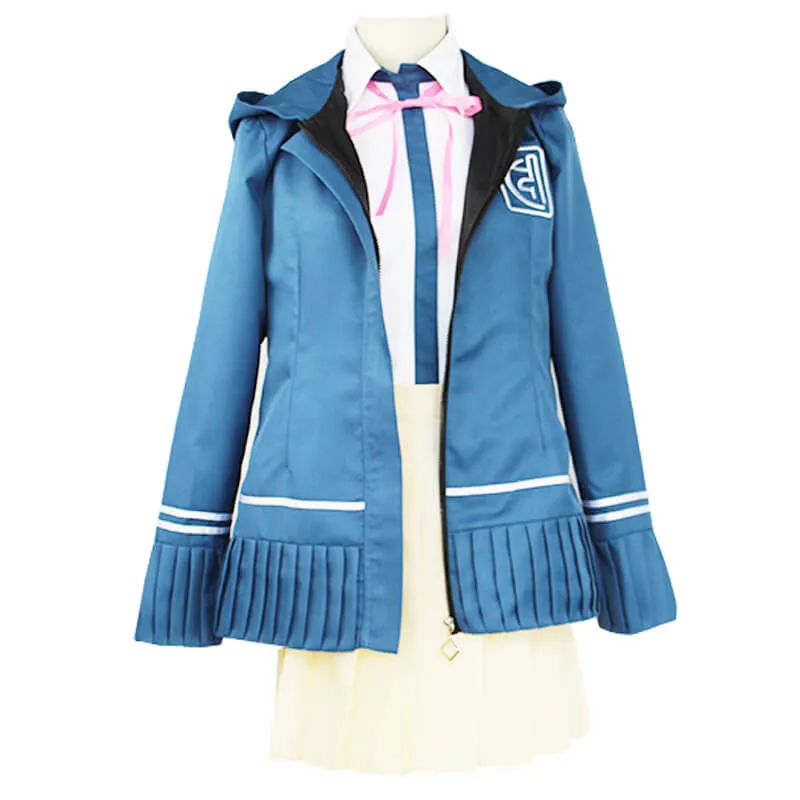 Super Danganronpa 2 Goodbye Despair Chiaki Nanami Hooded Jacket Cosplay Costume