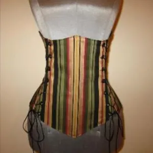 Temptation Multi Stripe Underbust Corset