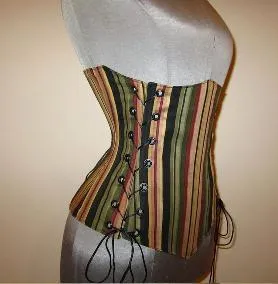 Temptation Multi Stripe Underbust Corset