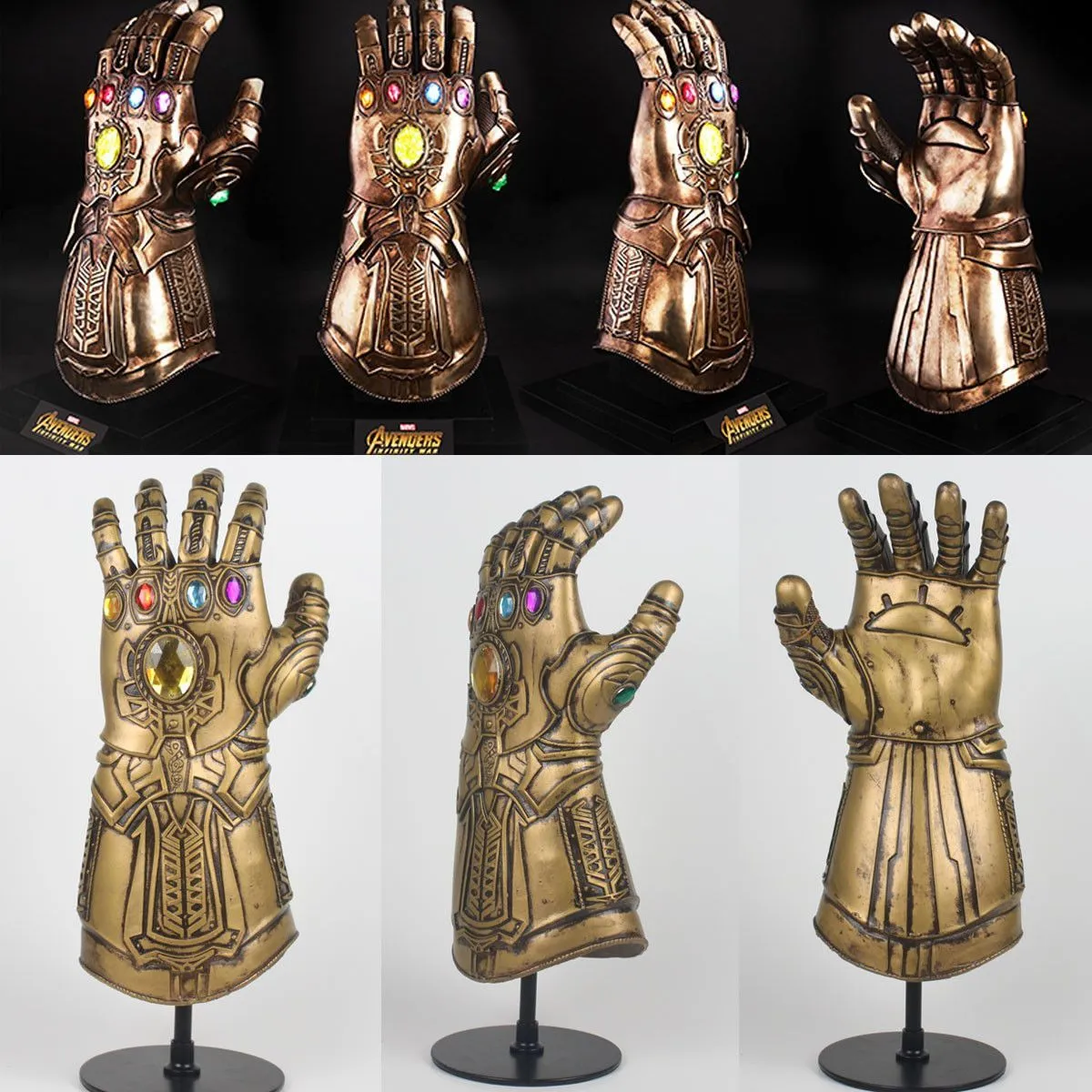 Thanos Infinity Gauntlet Glove Cosplay 2018 Infinity War The Avengers Prop