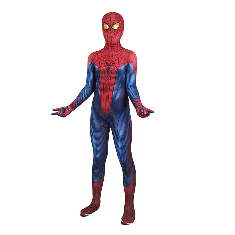 The Amazing Spider-Man PS5 Cosplay Costume Peter Parker Jumpsuit Kids