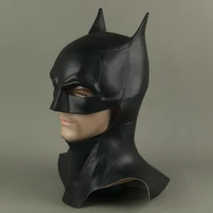 The Batman 2022 Movie Mask Robert Pattinson Cosplay Costume Prop Cowl Mask