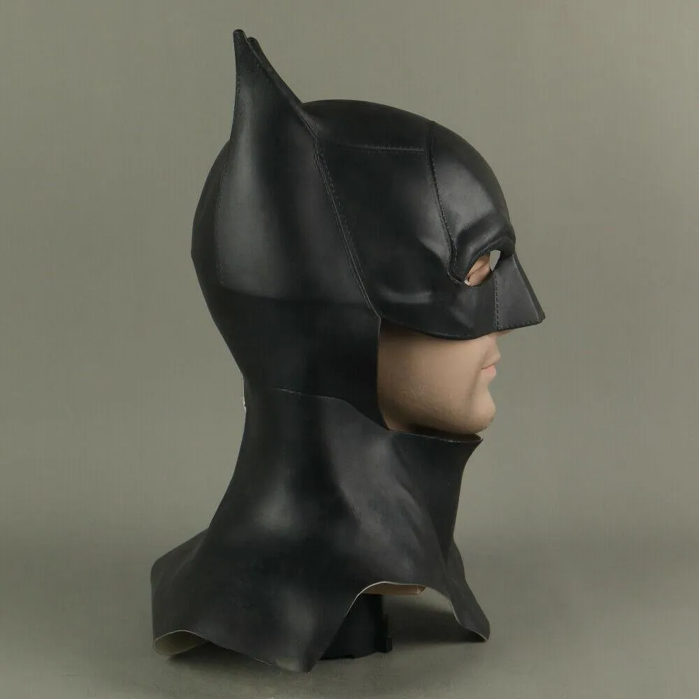 The Batman 2022 Movie Mask Robert Pattinson Cosplay Costume Prop Cowl Mask