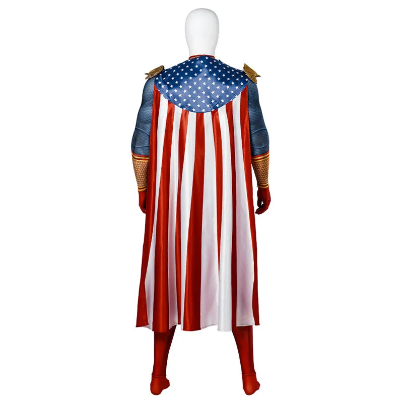 The Boys 4 The Homelander Cosplay Costume Leader of The Seven Superman Jumpsuit