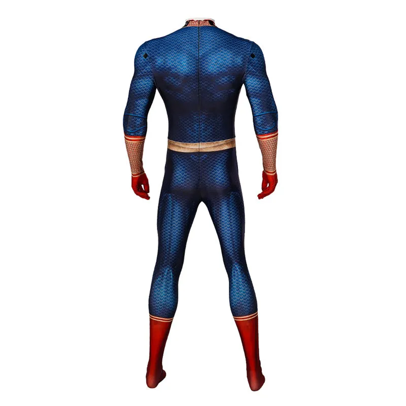 The Boys Season 3 Antony Starr Homelander Cosplay Costume Superhero Jumpsuit Halloween Suit With Cloak