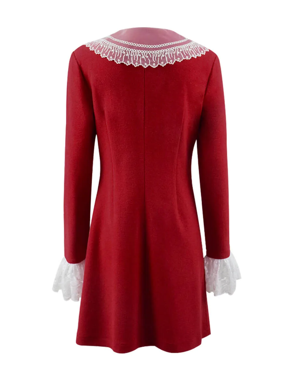 The Chilling Adventures of Sabrina Red Dress Cosplay Halloween Costume