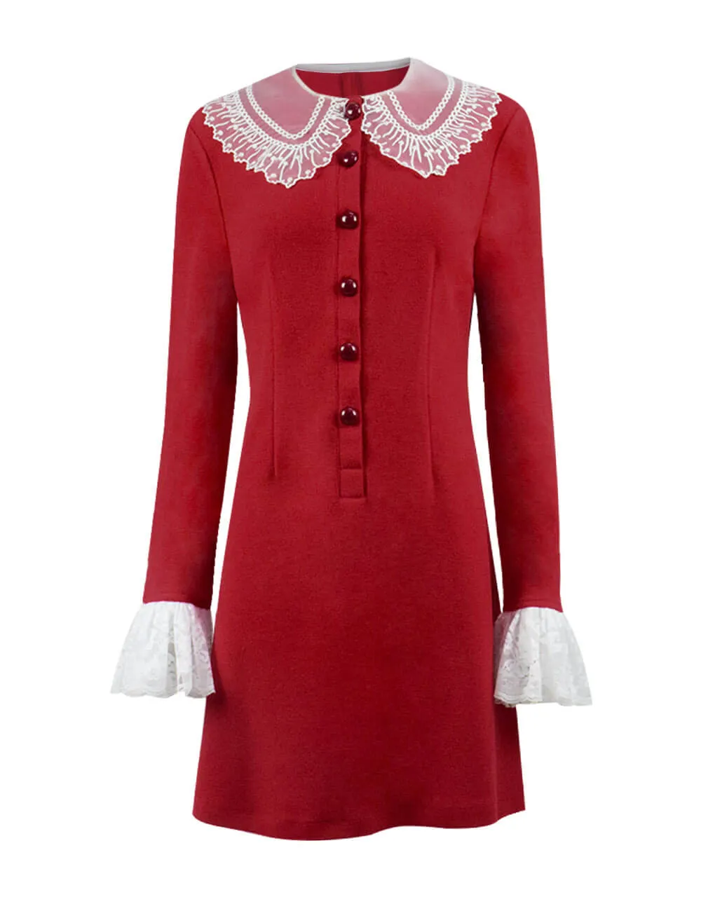 The Chilling Adventures of Sabrina Red Dress Cosplay Halloween Costume