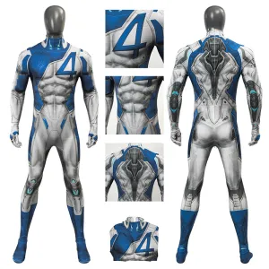 The Fantastic 4 Mister Fantastic Reed Richards Jumpsuit Costume ACcosplay