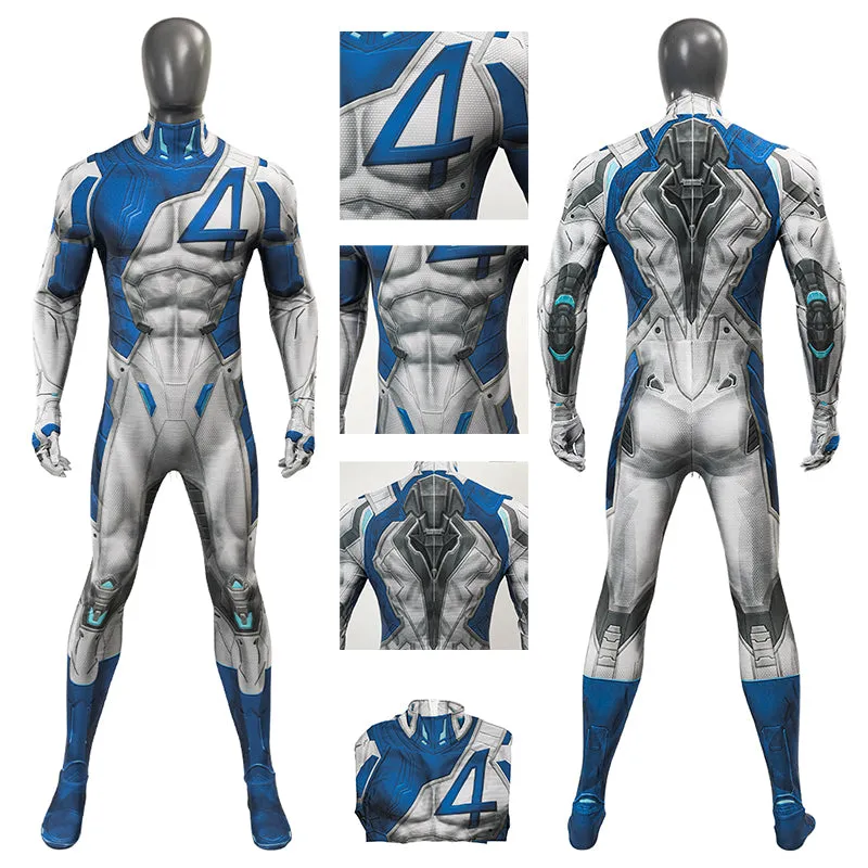 The Fantastic 4 Mister Fantastic Reed Richards Jumpsuit Costume ACcosplay