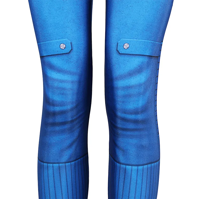 The Fantastic 4 Susan Storm Invisible Woman Jumpsuit Costume ACcosplay
