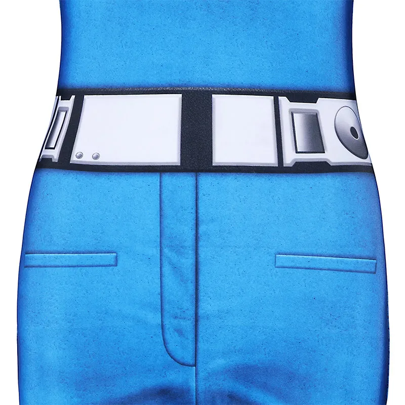 The Fantastic 4 Susan Storm Invisible Woman Jumpsuit Costume ACcosplay