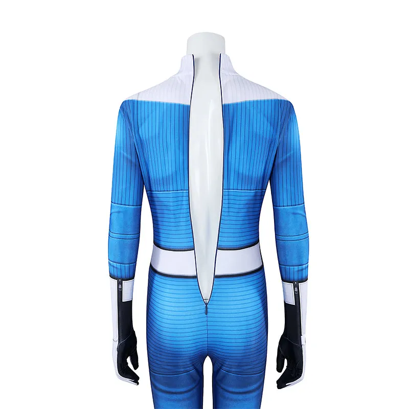 The Fantastic 4 Susan Storm Invisible Woman Jumpsuit Costume ACcosplay