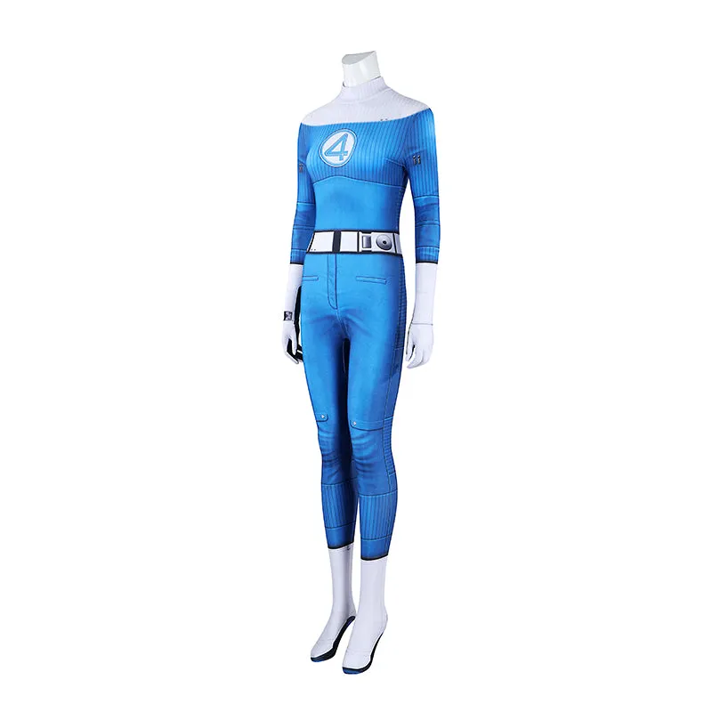 The Fantastic 4 Susan Storm Invisible Woman Jumpsuit Costume ACcosplay